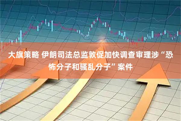 大旗策略 伊朗司法总监敦促加快调查审理涉“恐怖分子和骚乱分子”案件